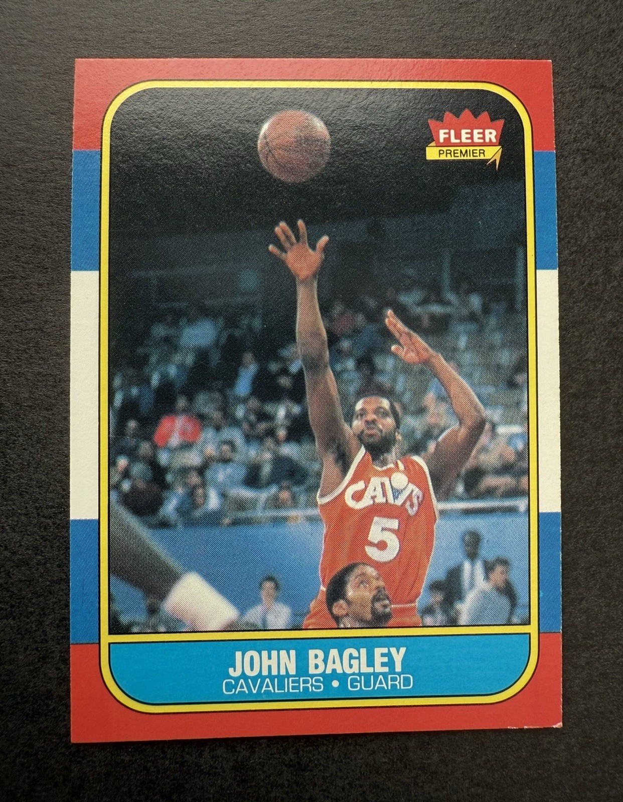 1986-87 Fleer Basketball #5 John Bagley - Cleveland Cavaliers
