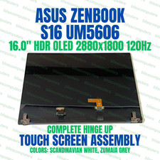 ASUS Zenbook S 16 UM5606WA 2.8K 16" LCD Assembly Complete Touch Screen Display