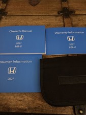 2027 Honda HR-V Owners Manual