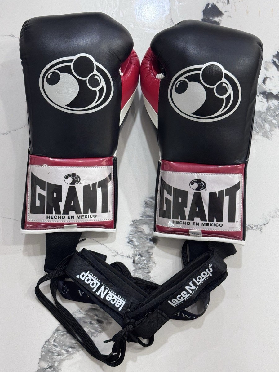BRAND NEW and Authentic Grant Boxing Gloves 10oz Black/White