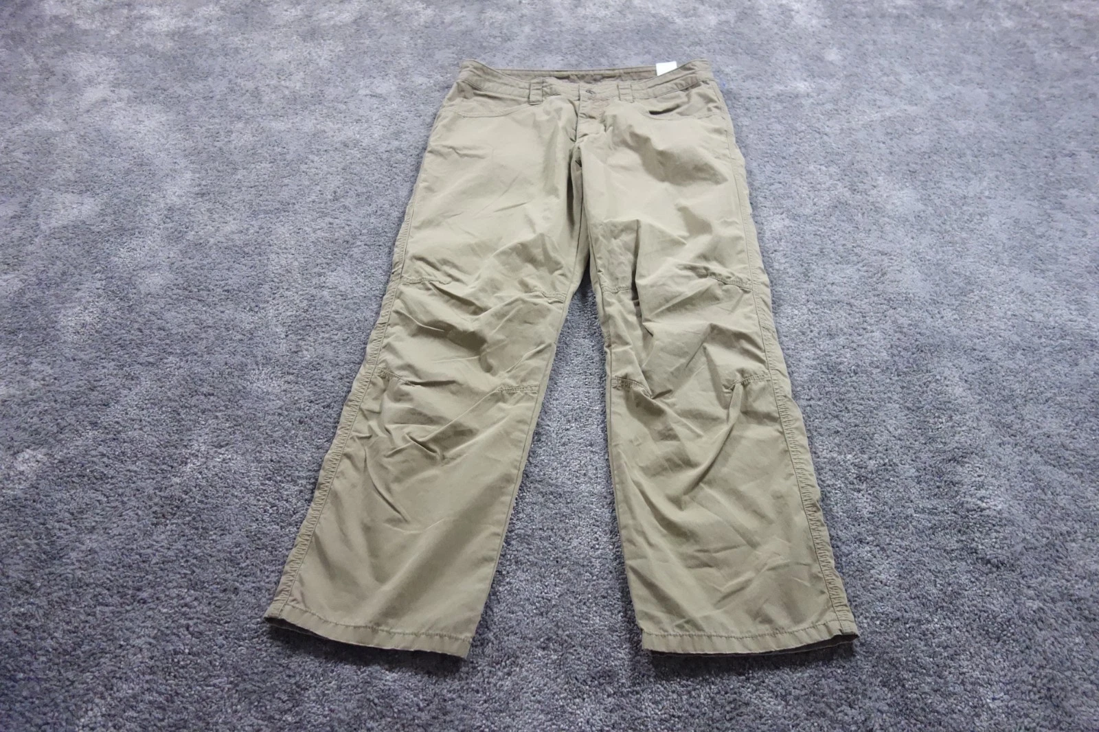 Patagonia Pants Mens 33 Beige Chino Quandry Cargo Lightweight Outdoors Hiking