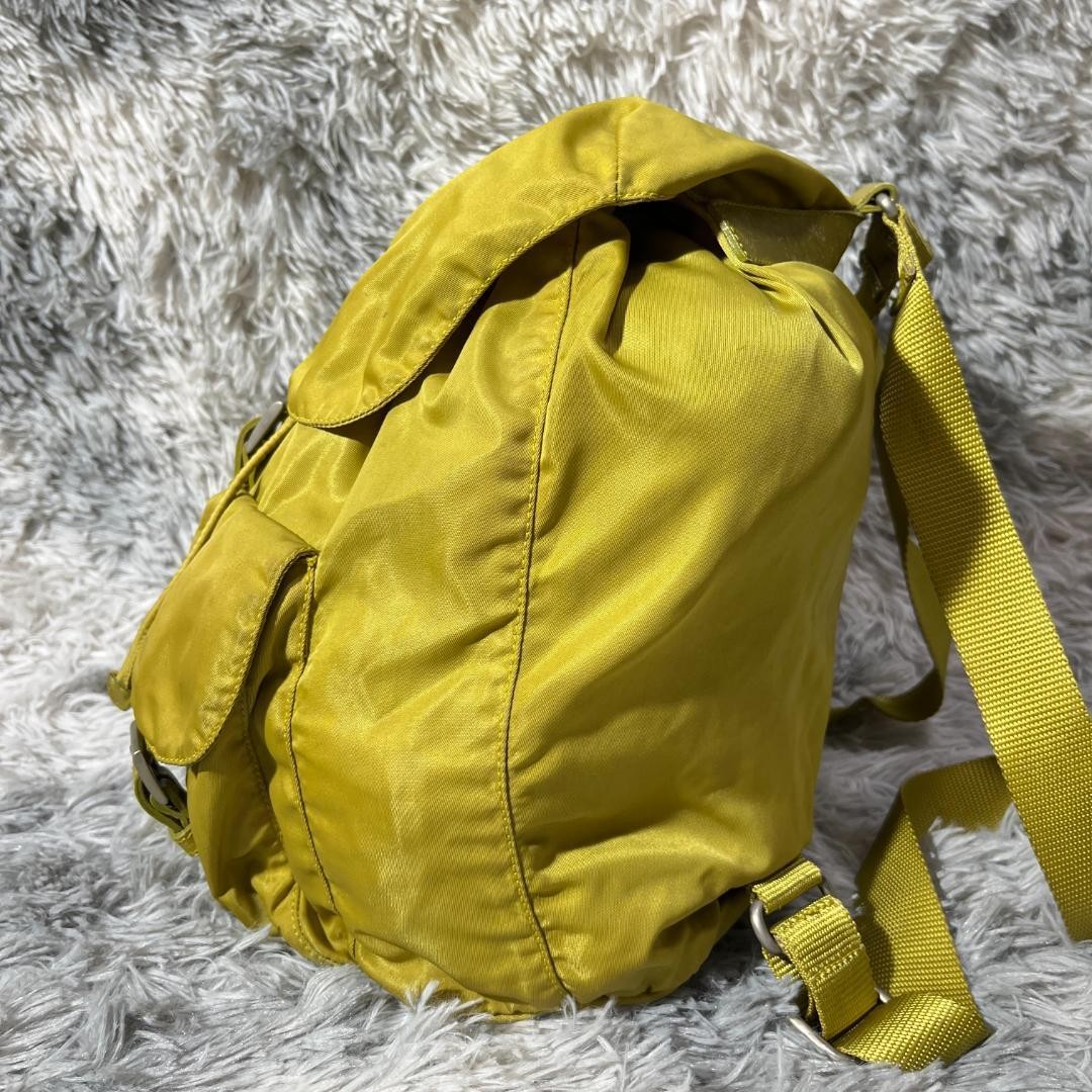 PRADA Backpack Nylon Triangle Plate from japan thumbnail 4