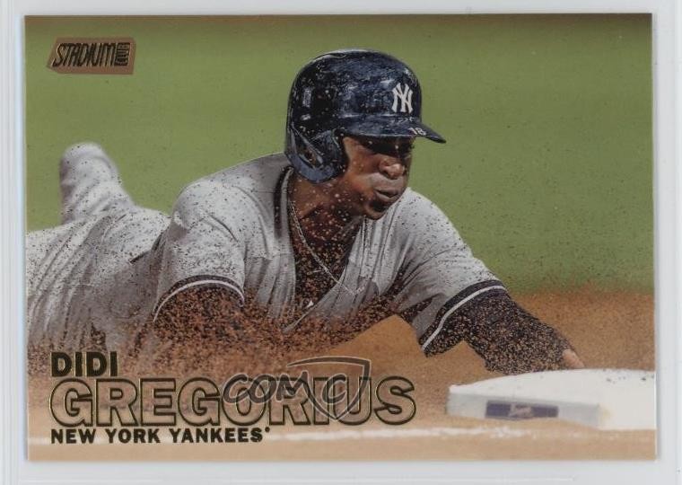 2016 Topps Stadium Club Gold Foil Didi Gregorius #211 0w7