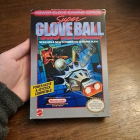 Super Glove Ball (NES, 1990) CIB w/ Manual - Tested - Authentic