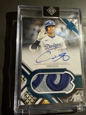 Shohei Ohtani 2025 Topps Transcendent Collection Patch Autograph Encased 4/10