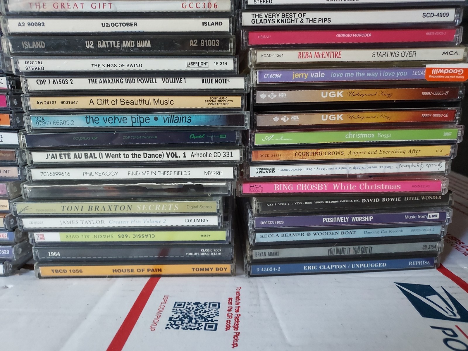 Retro Cd Collection Lot Of 270 Vintage Cd Collection W/ Rock & Moreš„Estate Sale CDs,See ...