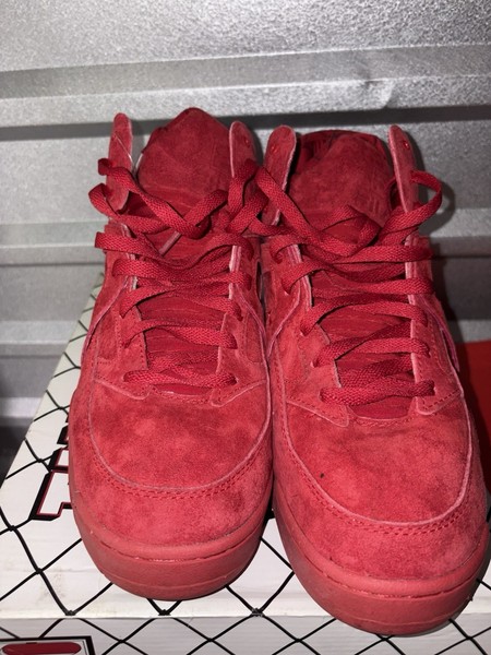 *RARO* Fila 'The Cage' Zapatillas Atléticas de Caña Alta - Talla 13 3