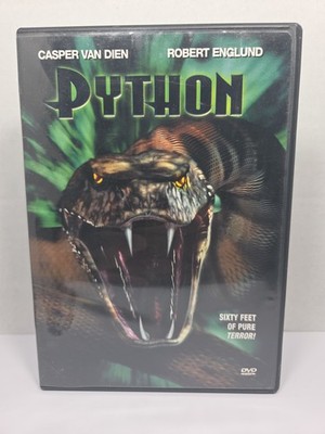 Python - DVD -  Good - Casper Van Dien,Robert Englund,William Zabka,Sean Wh
