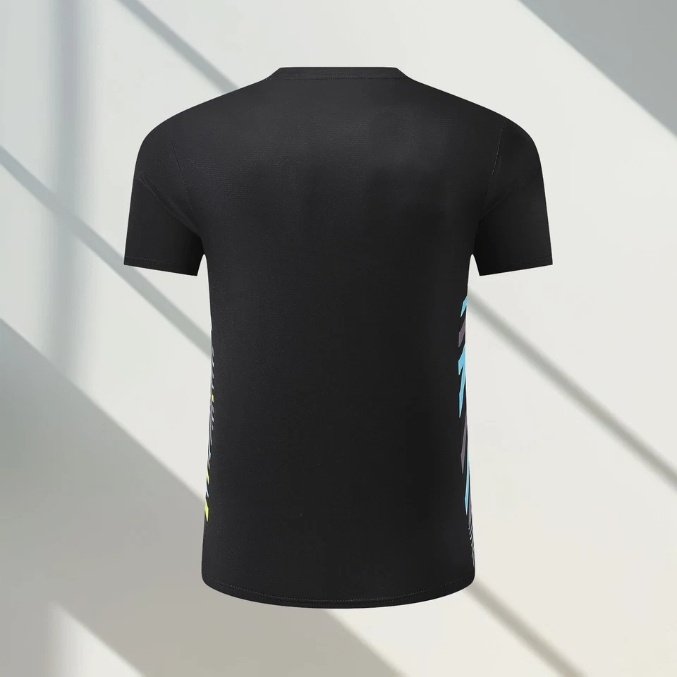 2025 New Li-Ning Men's Sports Tops Badminton Clothes table tennis T-Shirts - Image 4 of 4