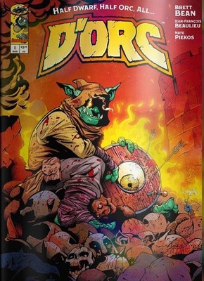 D'orc #1 RD BROWNE FOIL VARIANT