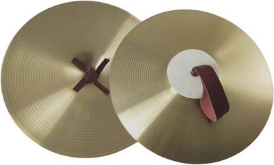 Hand Cymbals Percussion Instrument Hand Cymbals Alloy for Performance Party B...