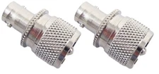 2 Lot Workman 40-2620 BNC Female Jack to UHF Male PL-259 Plug Coaxial Adapters
