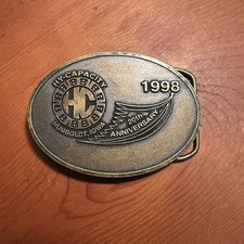 Vintage Hy-Capacity Humboldt Iowa 1998 20th Anniversary Belt Buckle