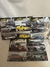 HOT WHEELS CAR CULTURE 2025 1/64 FAST WAGONS SET of 5 CARS Check The Description