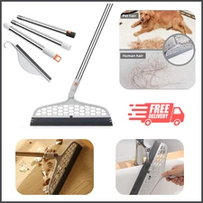 4 in 1 Magic Broom Floor Sweeper Pet Hair Remover with Mini Squeegee Tool