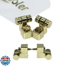 Amavoler Set of 4 Guitar Roller String Tree Roller String Guides 