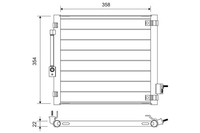Valeo Kondensator, Klimaanlage 822759 FüR Tesla