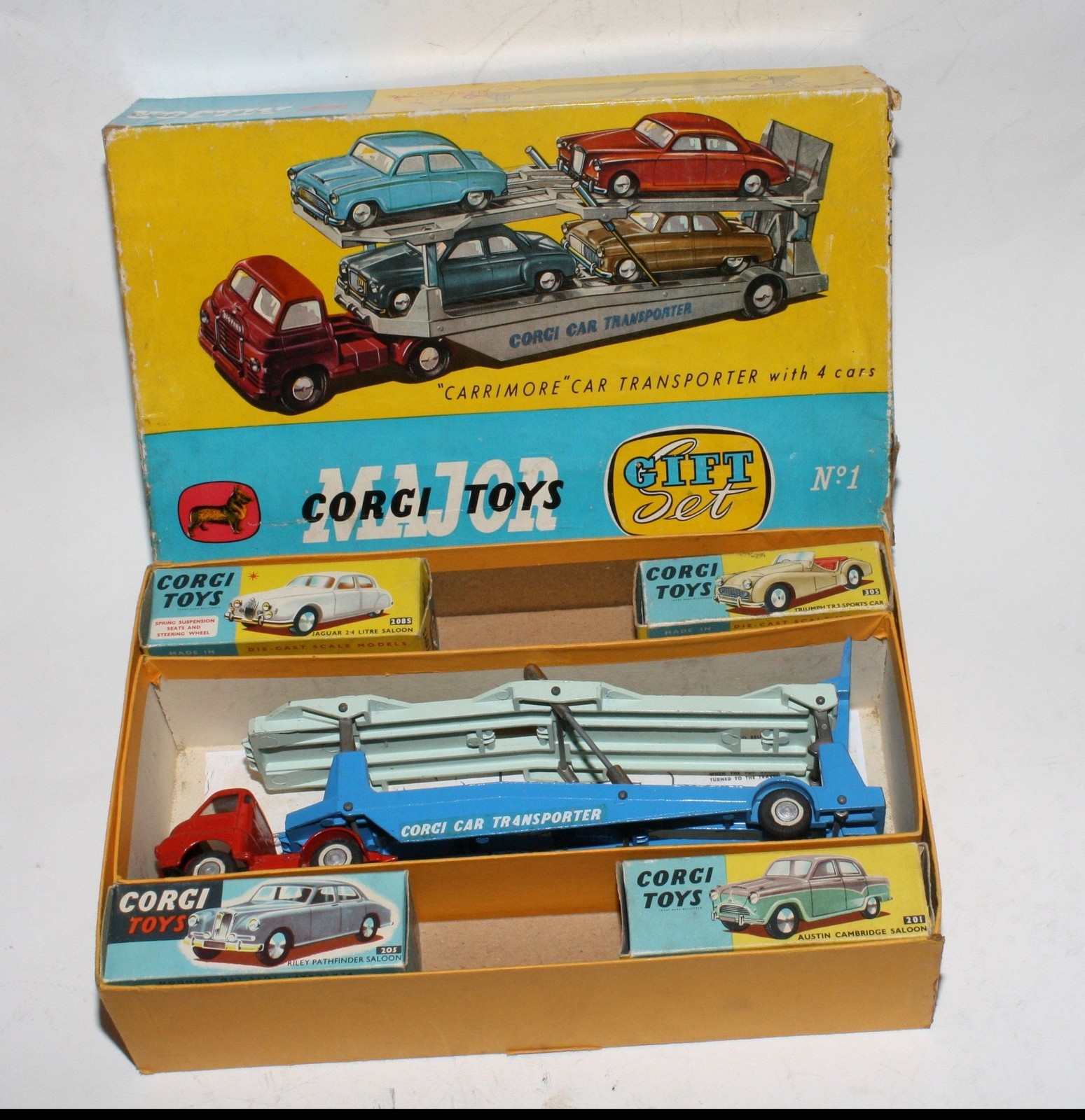 Corgi 1b, Carrimore Transporter Set - Free Price Guide & Review