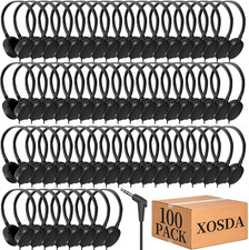 Kids Headphones Bulk 100 Pack for Classroom School Students,Wholesale Durable Wi