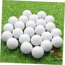 Foam Golf Practice Balls, 24 Pack Realistic Feel and Limited Flight White