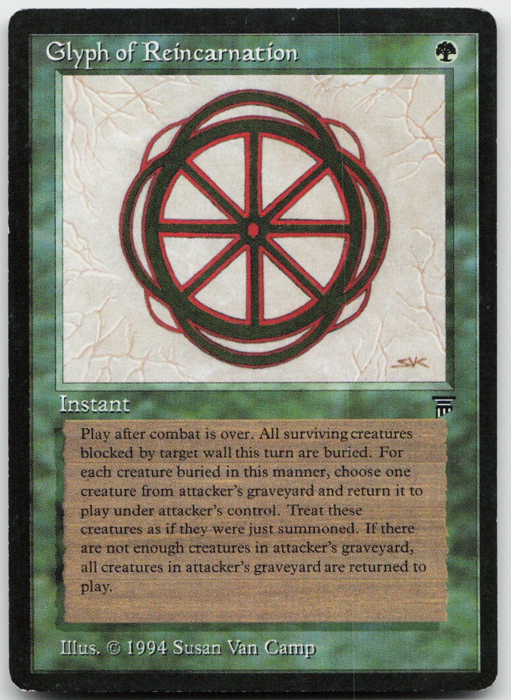 Glyph of Reincarnation [LEG - 189]NM