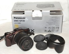 PANASONIC LUMIX DMC-GF3K BRUN OBJECTIF 3,5-5,6/14-42MM COMME NEUF