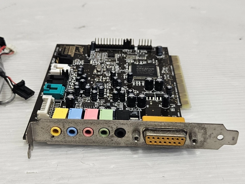 Creative Sound Blaster Live! CT4780, PCI, WITH AUDIO CABLE, WORKING SOUND CARD - Image 3 of 4