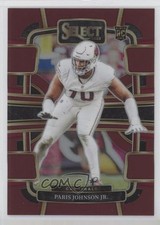 2023 Panini Select Concourse Maroon Prizm 78/149 Paris Johnson Jr #3 16wc