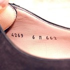 $695 Arthur Beren GRAVATI Women's 6 M Suede Oxford 4269 Earth Blk *add $15 Trees — photo 6