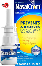 NasalCrom Nasal Spray Allergy Symptom Controller  200 Sprays  .88 FL OZ