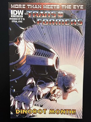 Transformers: More Than Meets The Eye #8 Nick Roche Variant IDW 2012 Dinobots VF