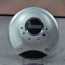 Durabrand CD Player Portable CD-565 Silver Excellent Bass Boost Programmable