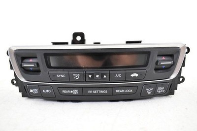 2016-2018 Honda Pilot Ac Heater Climate Control front, EX, AWD, US market