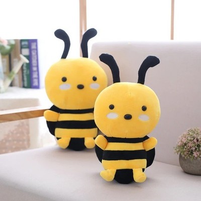 Süße Honigbiene Plüschtier 20 cm weiches Stofftier Puppe Kinder Baby Geschenk Wohndeko