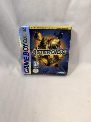 Sealed Asteroids Game Boy Color Complete in Box CIB Authentic Cartridge &Manual