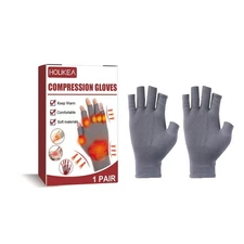 Houkea Joint Compression Gloves Wrist Gloves For Stiff Hands, Wrists, Thumbs, So