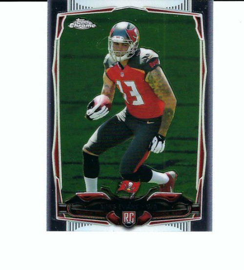 Mike Evans 2014 Topps Chrome RC #185 Buccaneers