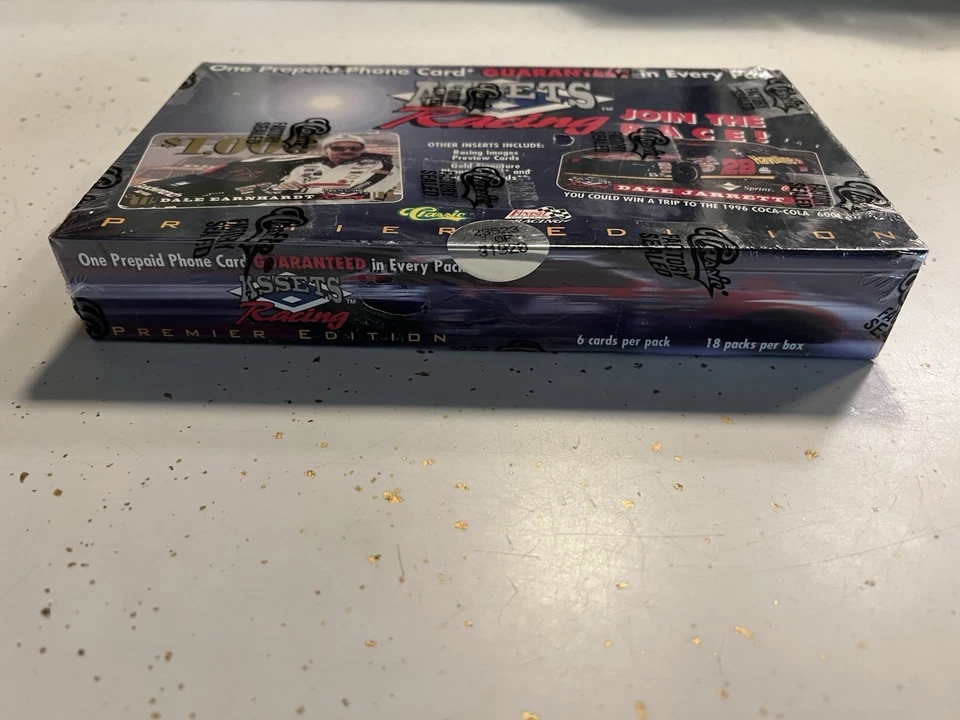 1995 Assets Racing Premier Edition Trading Cards NASCAR Drivers - Sealed box - Image 2 of 4