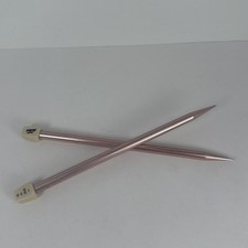 Susan Bates Silvalume Knitting Needles US 15  10mm  10" 25 cm See Pictures