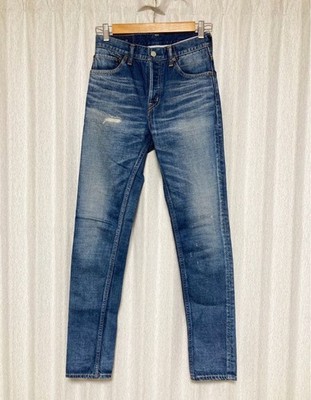 Visvim Herren Hose Social Sculpture Damaged Denim 1 Limited Edition Designer 6F