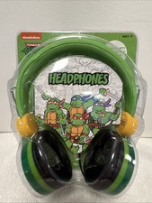 New - Nickelodeon TMNT Teenage Mutant Ninja Turtles Headphones Wired Sakar 2021