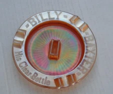 AshTray--Billy Baxter advertising..Marigold...chips--B  ndr....Vintage carnival 