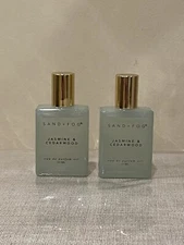 Sand + Fog Set of 2 Jasmine & Cedarwood 15ml Parfum Oil Rollerball