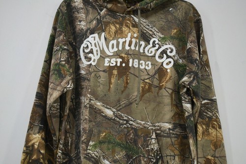 MV Sport Realtree Mens Drawstring Long Sleeve Casual Camo Hooded Sweatshirt S - Picture 4 of 12
