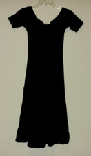 Womens Michael Kors Black Knit Dress Small Short Sleeve- S