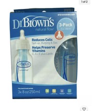 Dr. Brown's Natural Flow Bottles 8 oz - 3 Piece