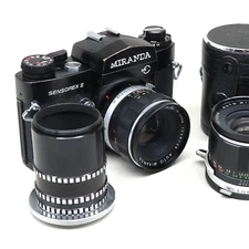 Miranda Sensorex II w/Auto Miranda 28 & 50mm - Good vintage condition