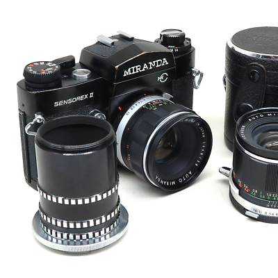 MIRANDA SENSOREX II + AUTO MIRANDA 50mm F1.8 ミランダ 露出不良