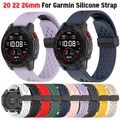 Magnetic Band For Garmin 7X 7X Pro 6X 5X Descent MK3 26mm Strap Quick Fit