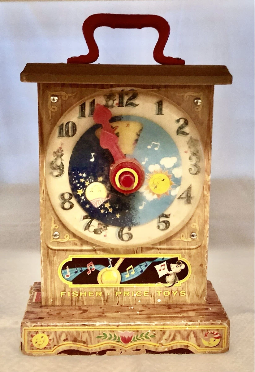 Fisher price tick sales tock teaching clock